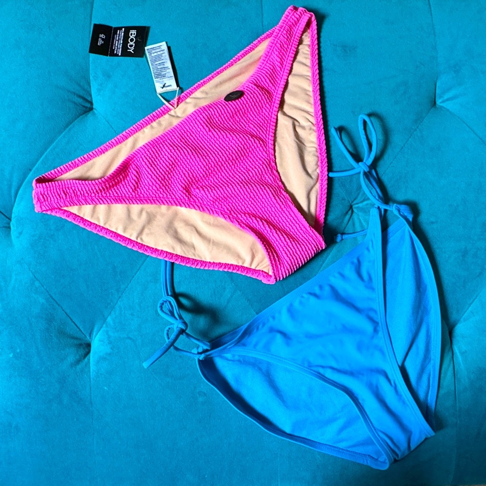 Full bottom bikinis - unused 2 bottoms